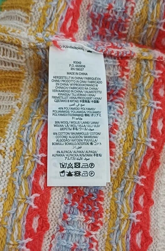 Boden Boden Fair Isle Fruit Print Waistcoat RRP £90 - size M (12/14)