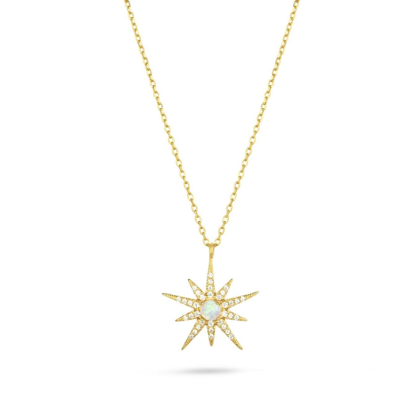 Gold Trip Gold Trip Women's North Star Necklace in Gold