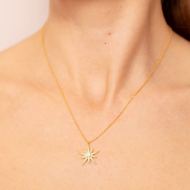 Gold Trip Gold Trip Women's North Star Necklace in Gold - 2