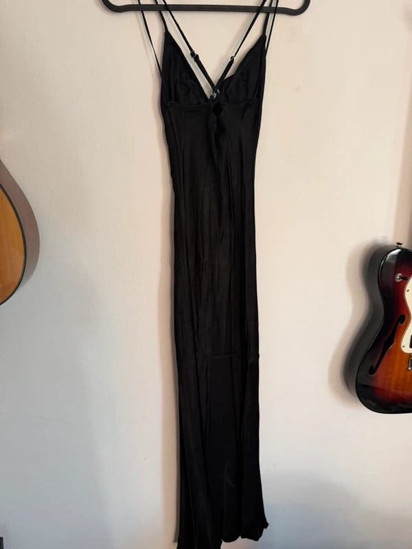 Bershka Bershka Long Silk Dress - 1