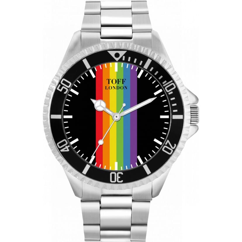 Toff London Toff London Men's Pride Watch in Silver - 1