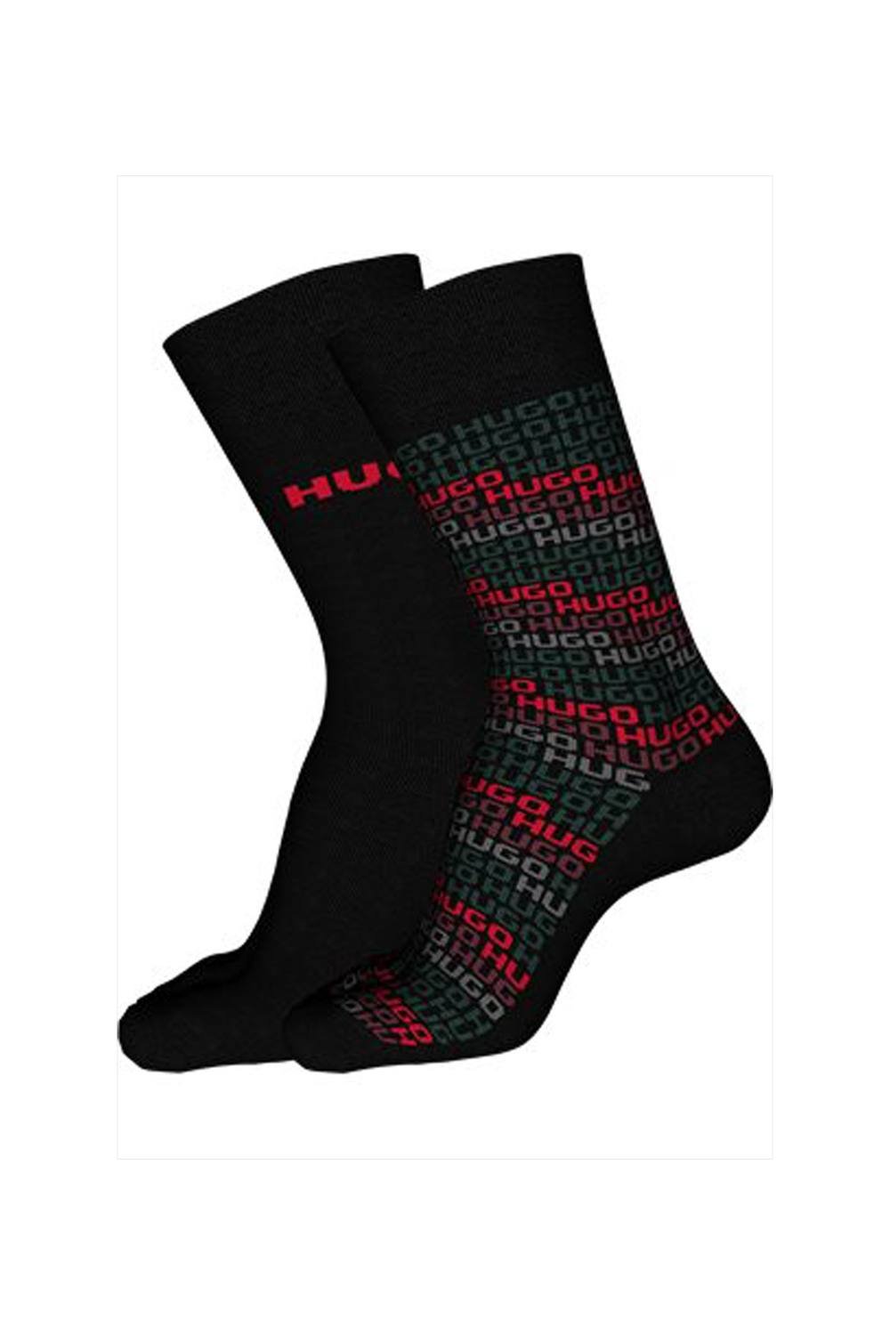 HUGO Hugo Men's 2P Rs All Over Cc Black - 2