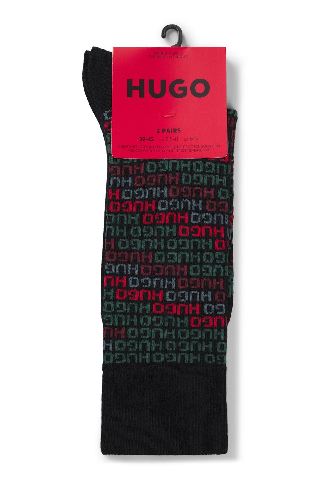 HUGO Hugo Men's 2P Rs All Over Cc Black - 4