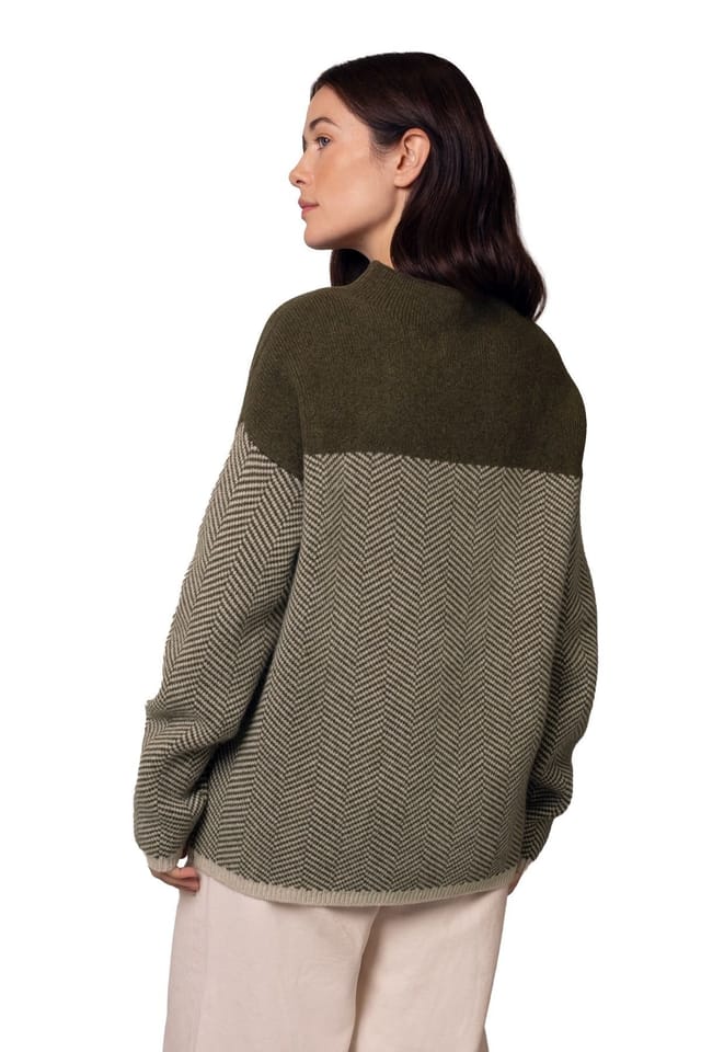 Celtic & Co Celtic & Co Women's Felted Funnel Neck Sweater - 3