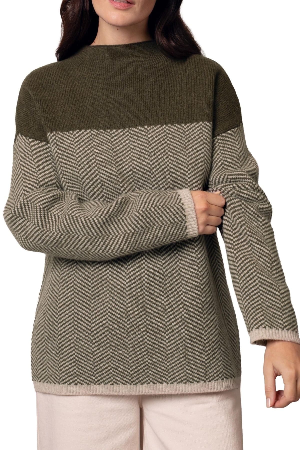 Celtic & Co Celtic & Co Women's Felted Funnel Neck Sweater - 4
