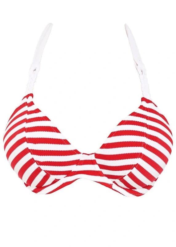 Freya Freya Drift Away AS4047 W Underwired Banded Halter Bikini Top Red 30D