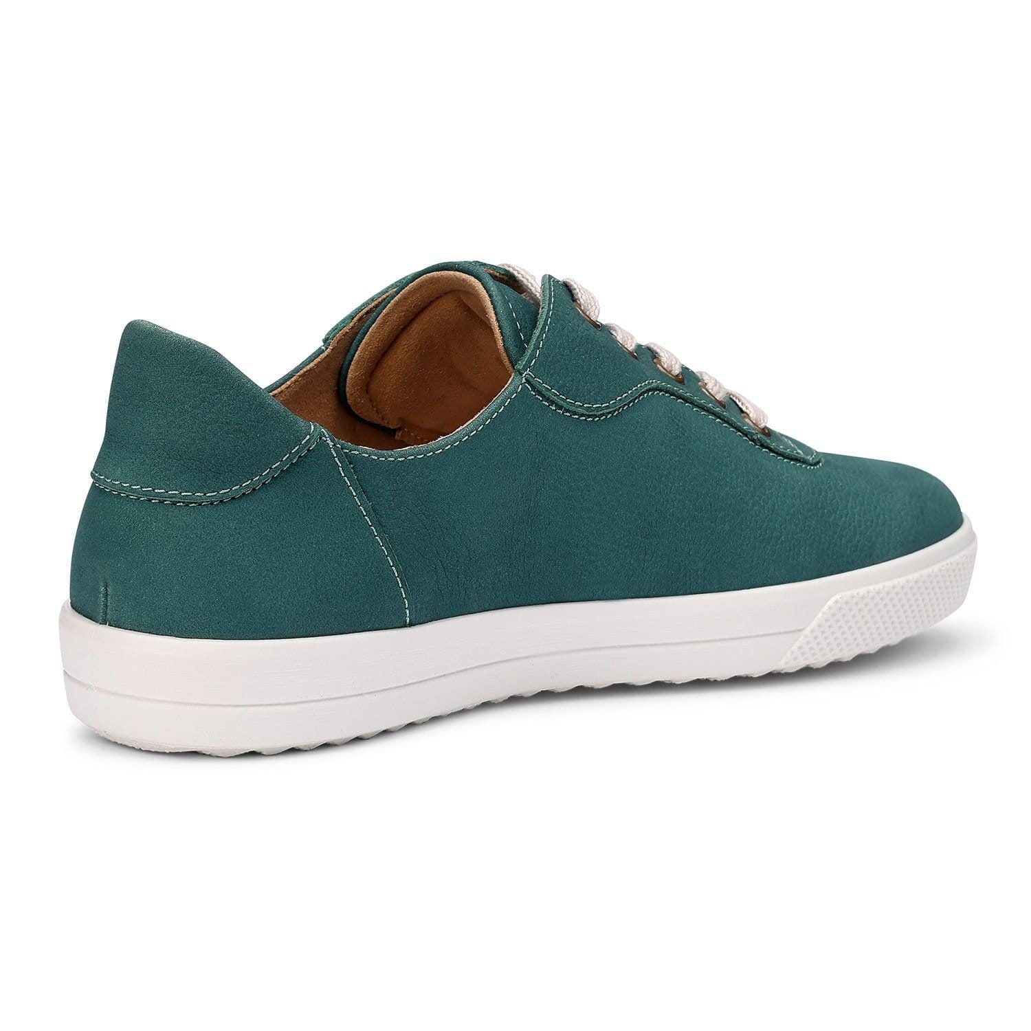 Hotter Hotter Women's 'Rosie' Nubuck Trainers in Teal - 4