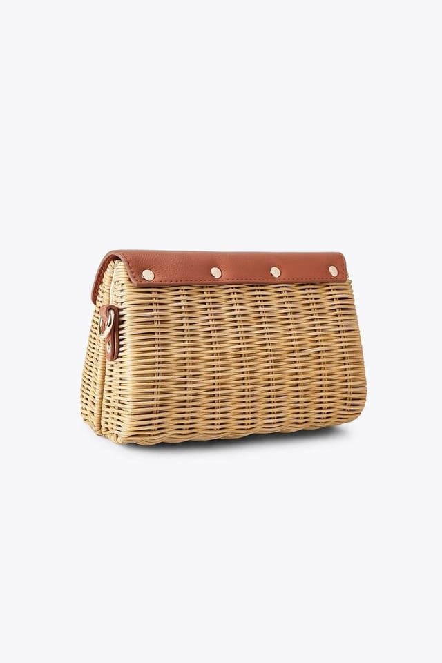Carvela Carvela Women's 'Mariana Mini Basket' Bag in Tan - 3