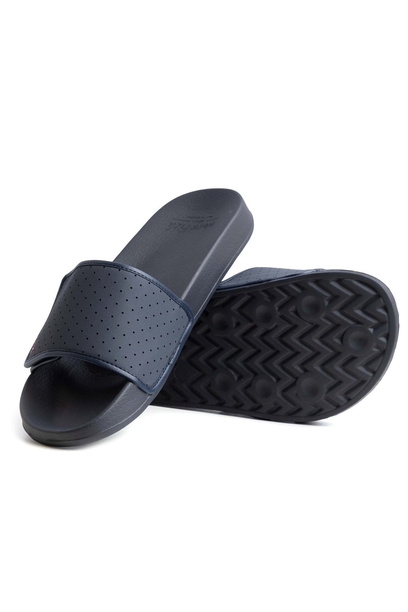 Weird Fish Weird Fish Men's Oliver Pool Sliders in Navy - 4