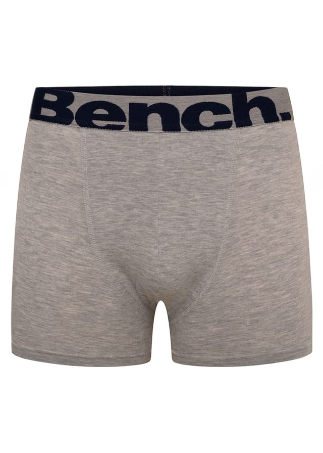 Bench Bench Men's 10 Pack 'Yalden' Cotton Rich Boxers in Black - 2