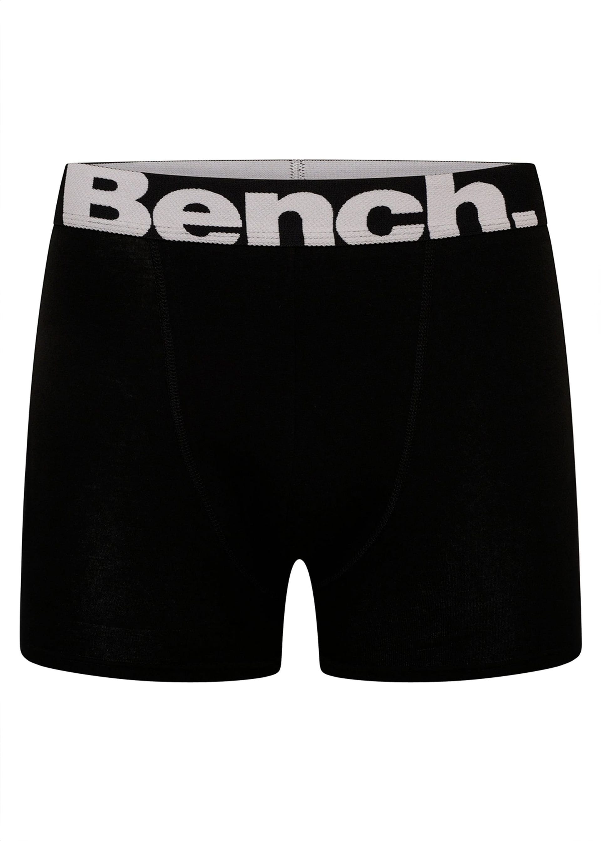 Bench Bench Men's 10 Pack 'Yalden' Cotton Rich Boxers in Black - 4