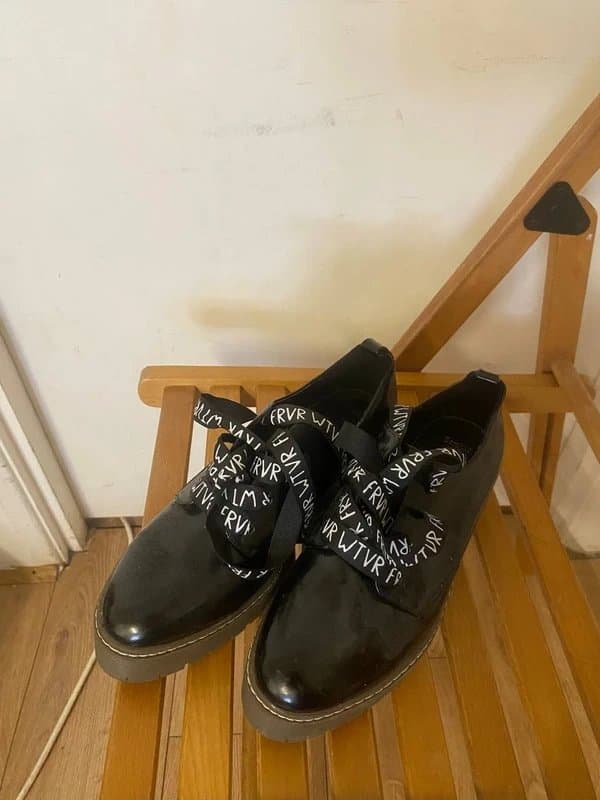 Bershka Bershka derby shoes platform laced up oxford shoes