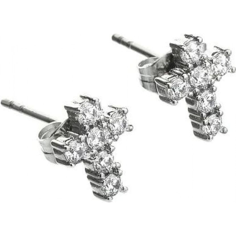 Chiara Ferragni Chiara Ferragni Women's J19AWC06 Pair Of Earrings in Silver - 1