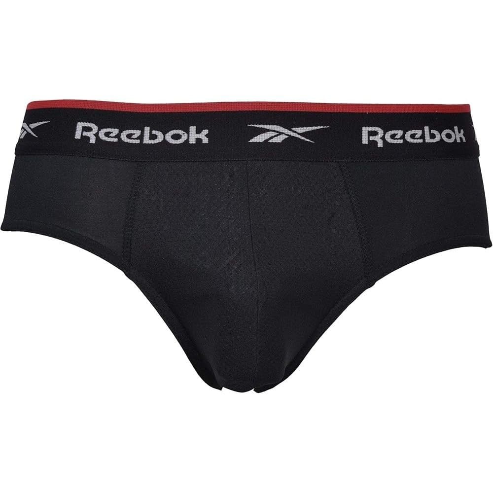 Reebok Reebok Men's Wiggins Sports Briefs (Pack of 3) in Black - 4