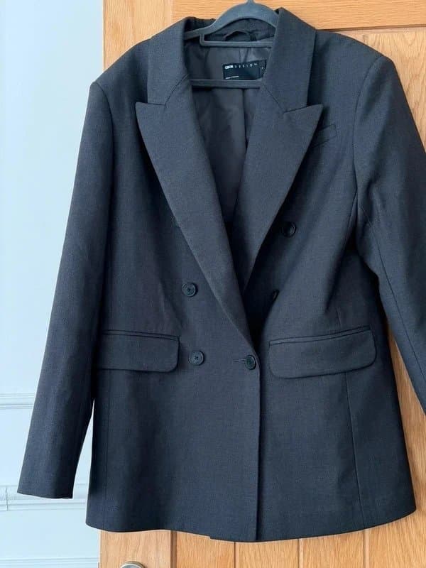 ASOS Design Asos Design Charcoal tailored blazer