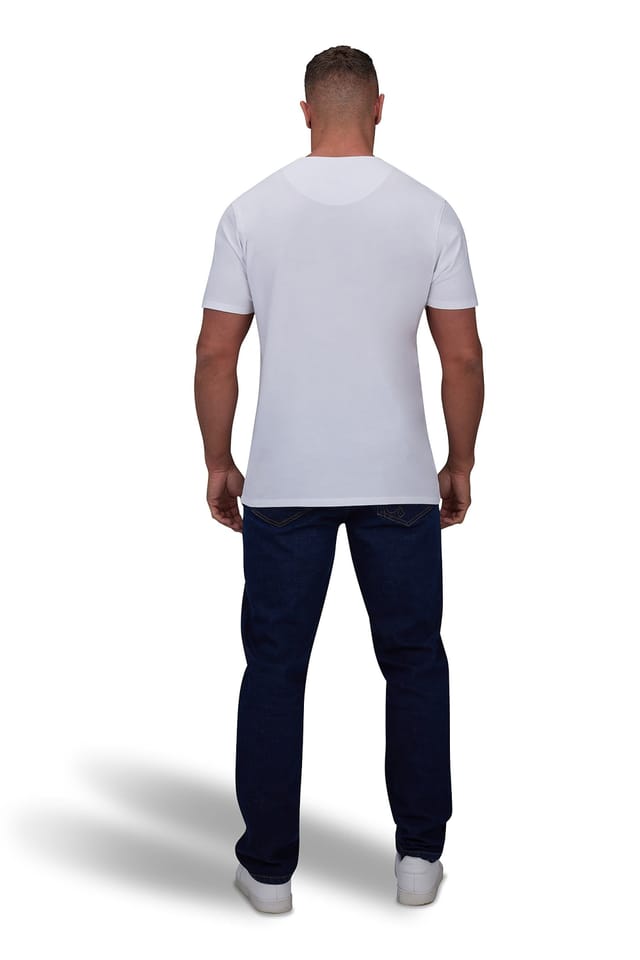 raging bull Raging Bull Men's Classic T-Shirt in White - 2