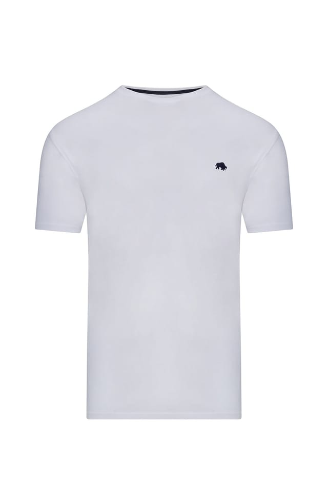 raging bull Raging Bull Men's Classic T-Shirt in White - 3