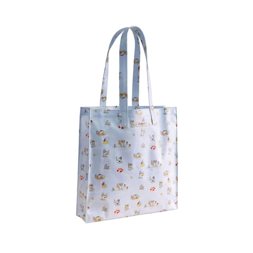 Cath Kidston Cath Kidston Men's Stanley Dog Print Tote Bag in Blue - 1