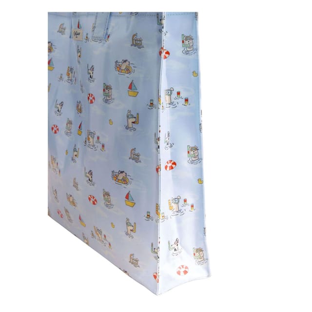 Cath Kidston Cath Kidston Men's Stanley Dog Print Tote Bag in Blue - 2