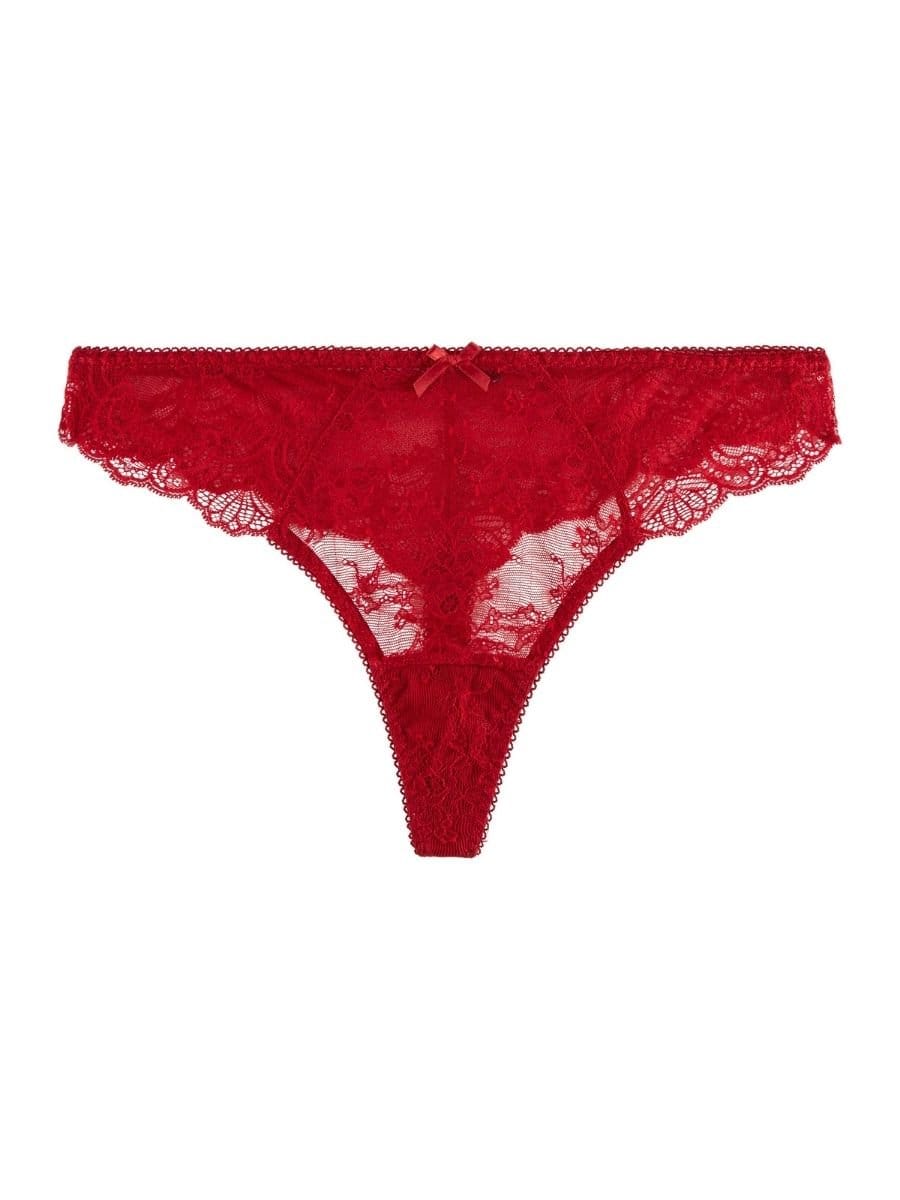 Aubade Aubade Women's Danse Des Sens Tanga in Red - 4