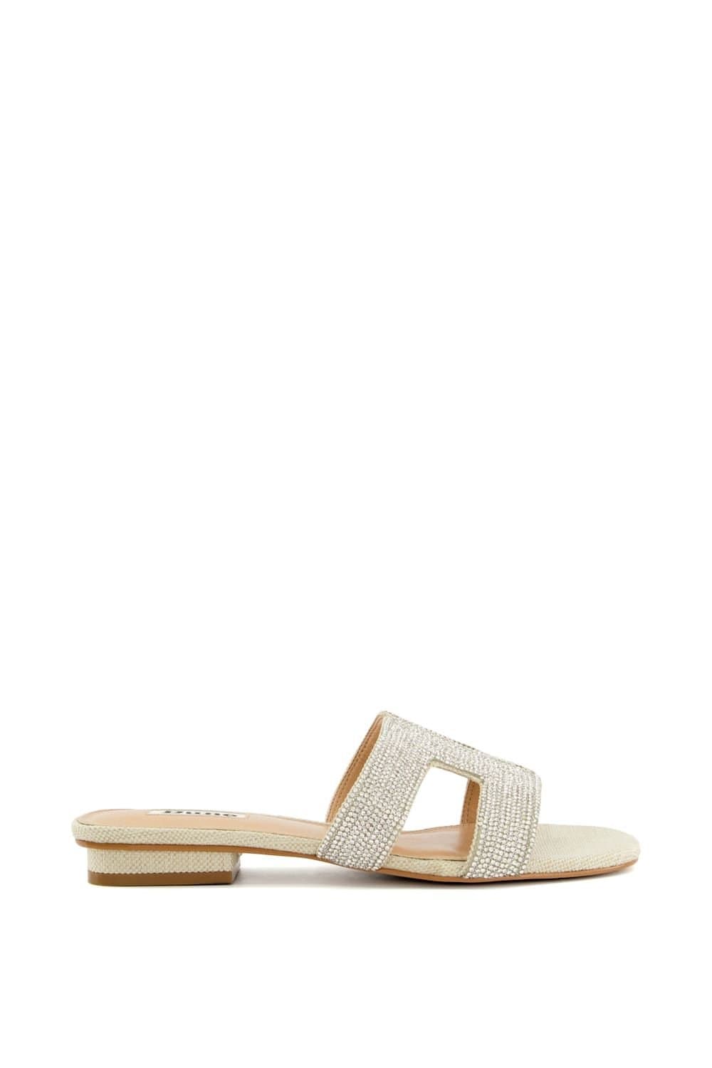 Dune London Dune London Women's 'Loupe' Sliders in Metallics