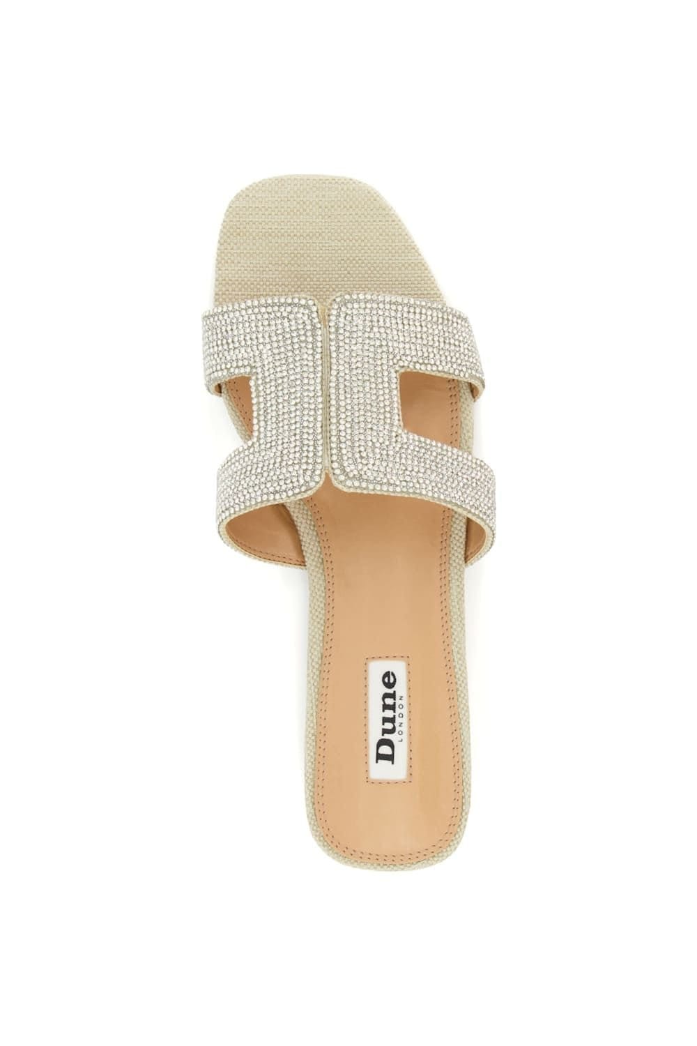 Dune London Dune London Women's 'Loupe' Sliders in Metallics - 4