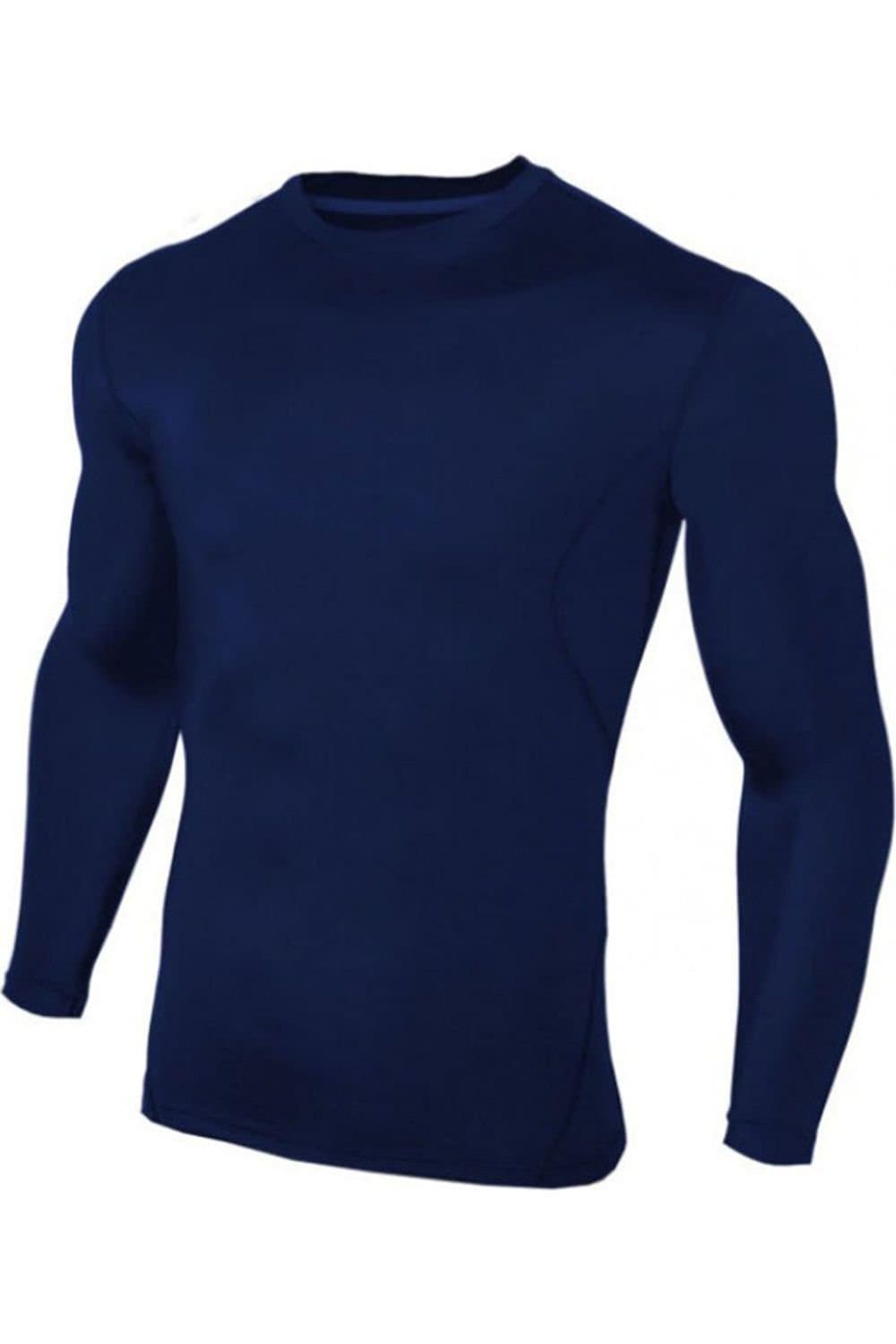 Carta Sport Carta Sport Men's Long-Sleeved Base Layer Top in Navy