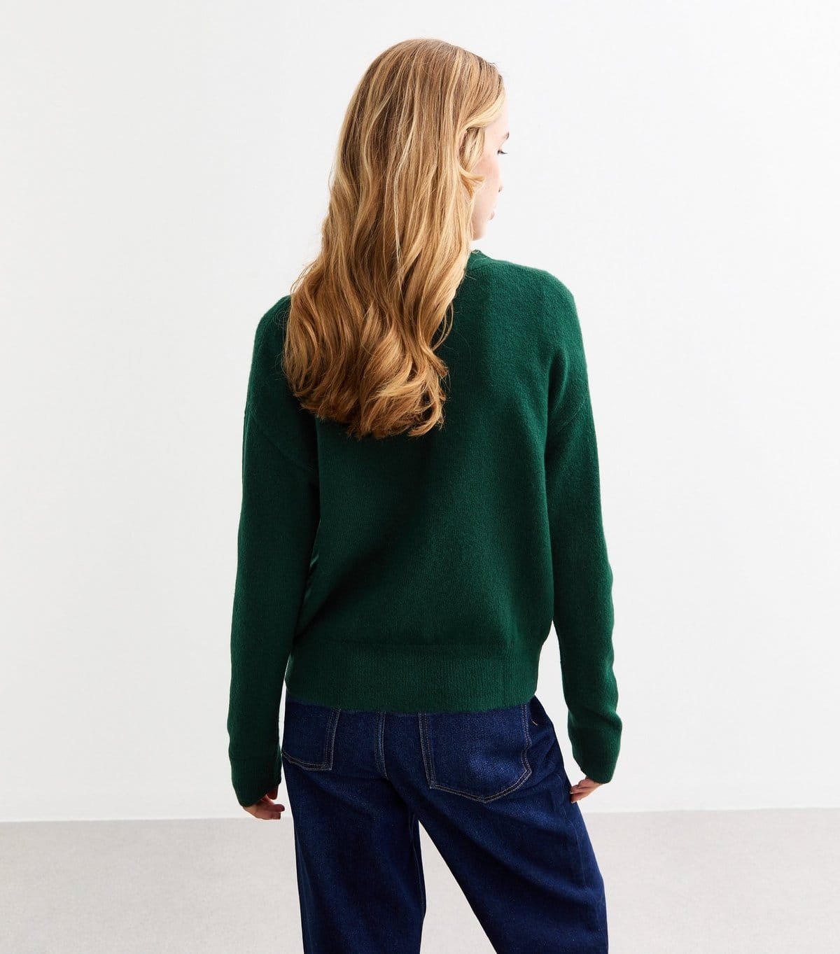 New Look Women's Green Button Knit Cardigan New Look - 4