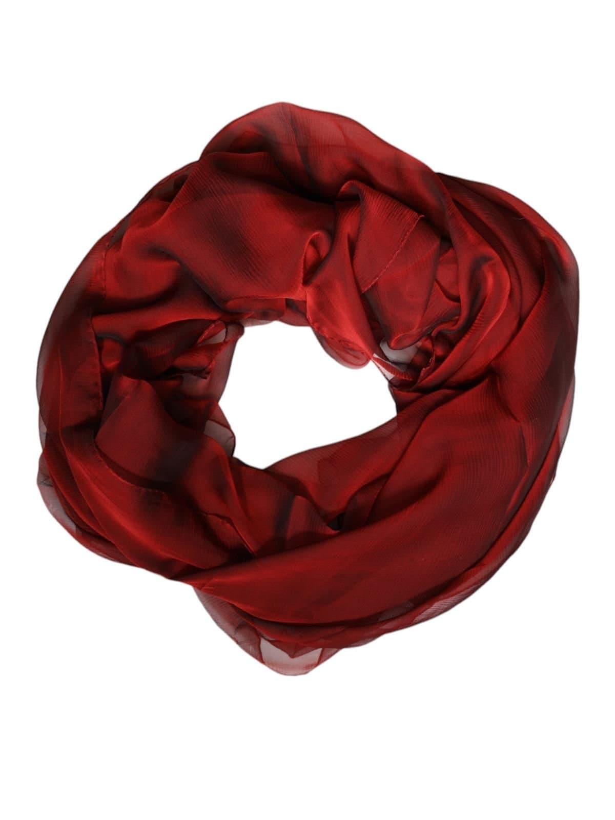 Dolce & Gabbana Dolce & Gabbana Red Silk Wrap Shawl Scarf