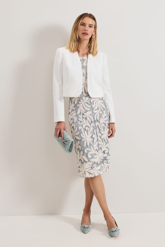 Phase Eight Phase Eight Women's Olivia Jacket in White - 3