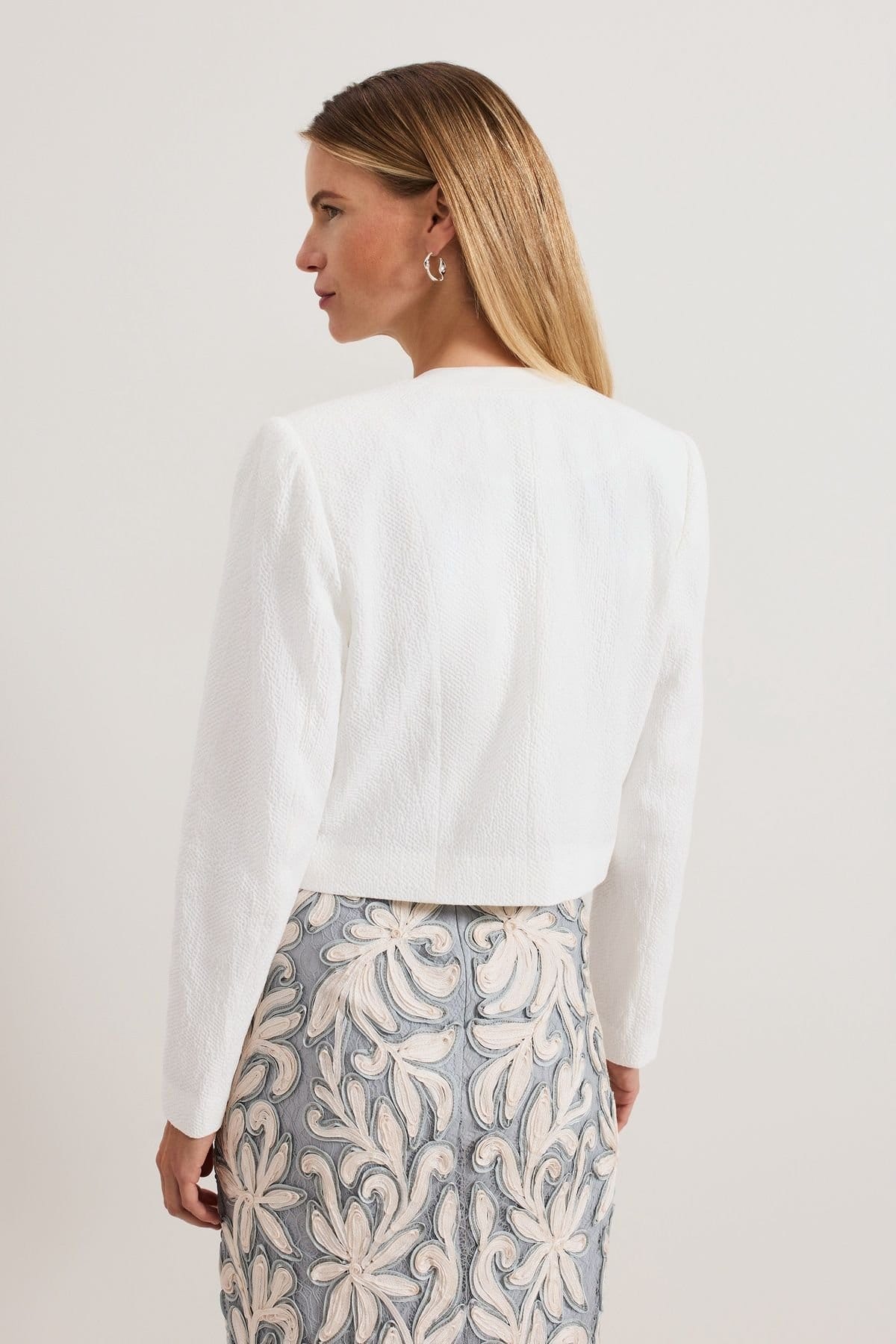 Phase Eight Phase Eight Women's Olivia Jacket in White - 4