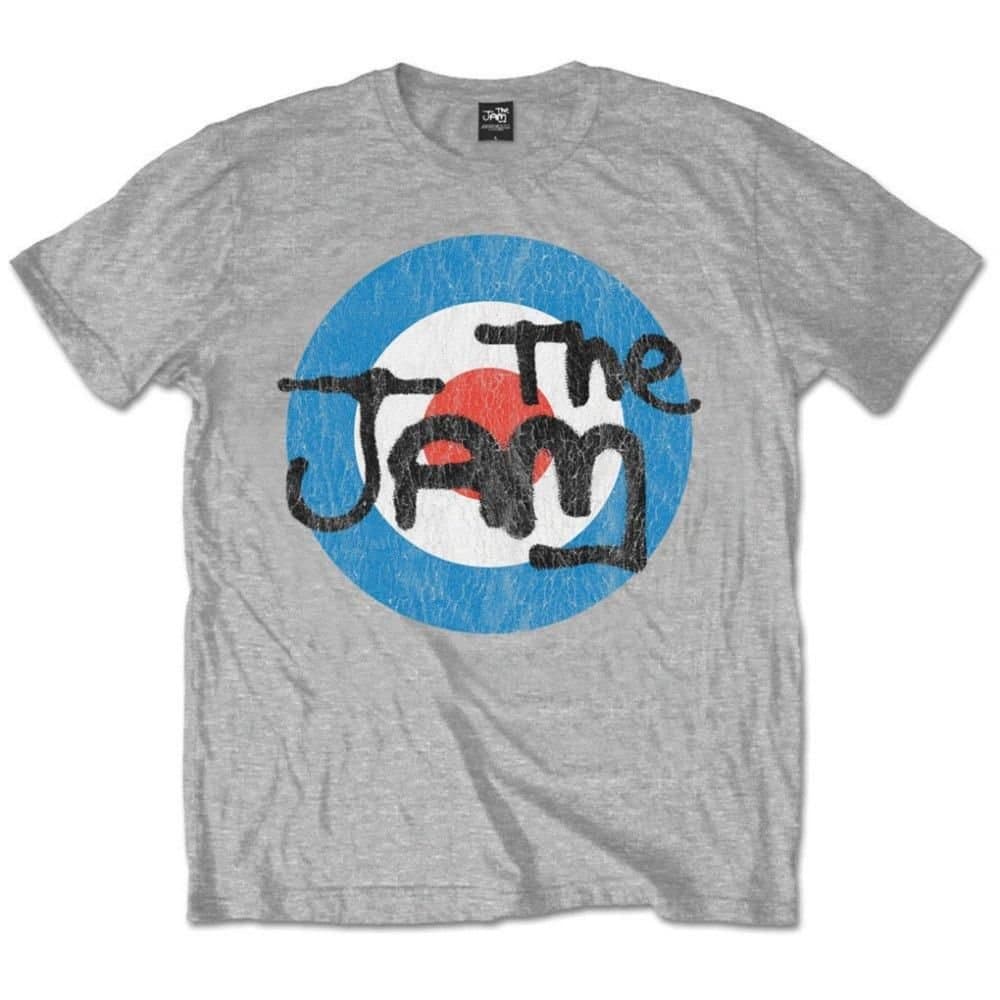 The Jam The Jam Men's Vintage Cotton Logo T-Shirt in Grey
