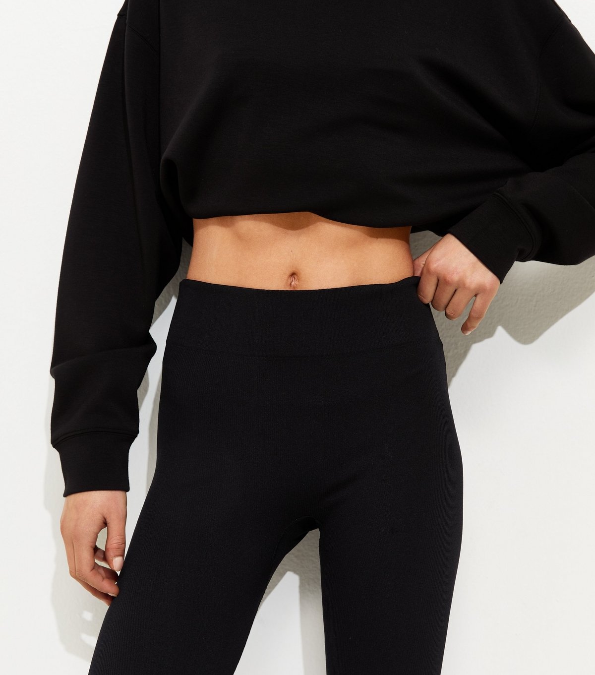 New Look Women's Tall Black Seamless Leggings New Look - 4