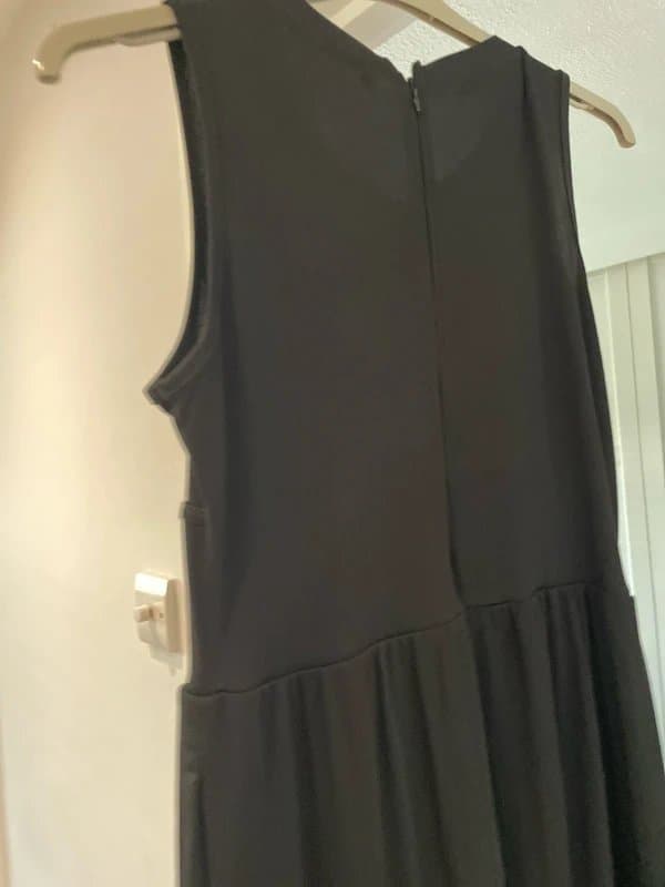 No Label Black jumpsuit side pockets