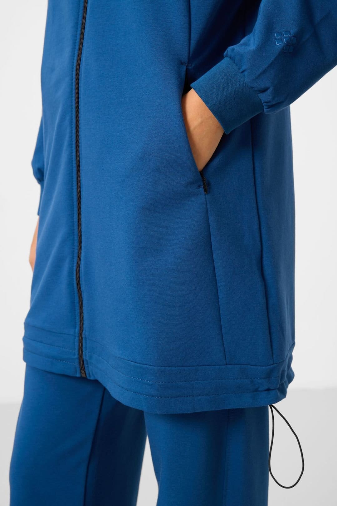 Tommy Life Tommy Life Women's Fleece Tracksuit Set in Blue - 4
