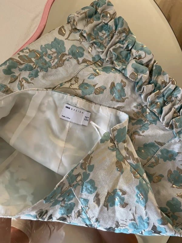 ASOS Design Beautiful jaquard floral Skirt