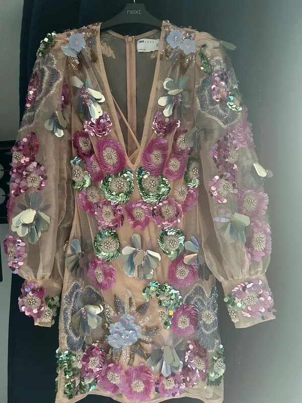 ASOS Asos Luxe Embellished Dress