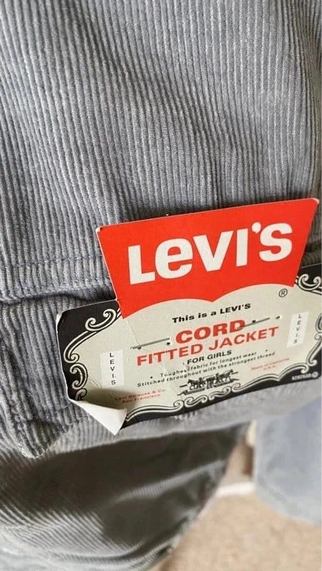 Levis Real Vintage cord new jacket - 1