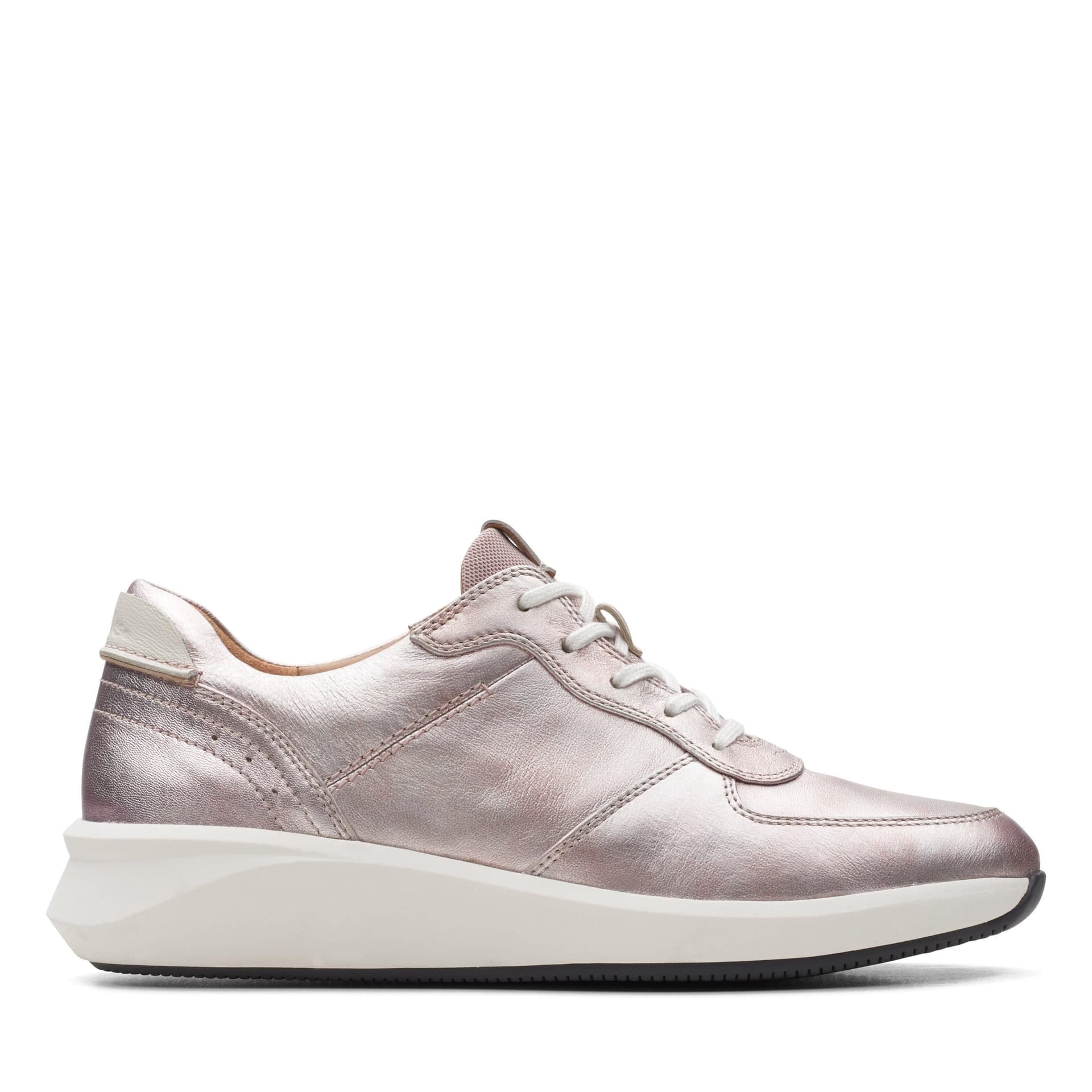 Clarks Clarks Women's Un Rio Sprint Platinum Trainers in Silver