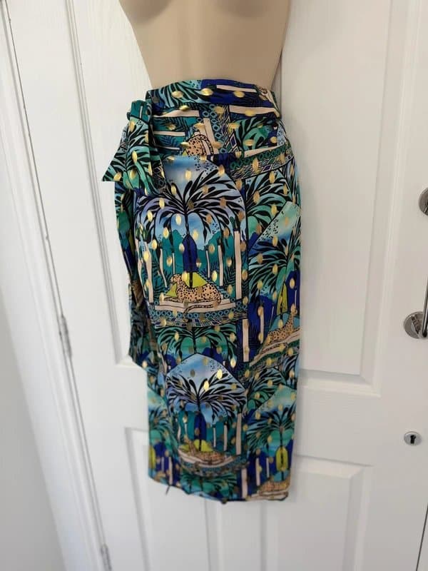 Never Fully Dressed BNWT - Never Fully Dressed Boho- Hippie - Blue Gaia Jasper Skirt - - Size 8