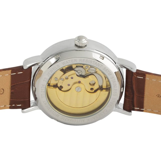 Thomas Tompion Thomas Tompion Men's TT-2124 Observatory 44mm Automatic Watch in Brown - 3