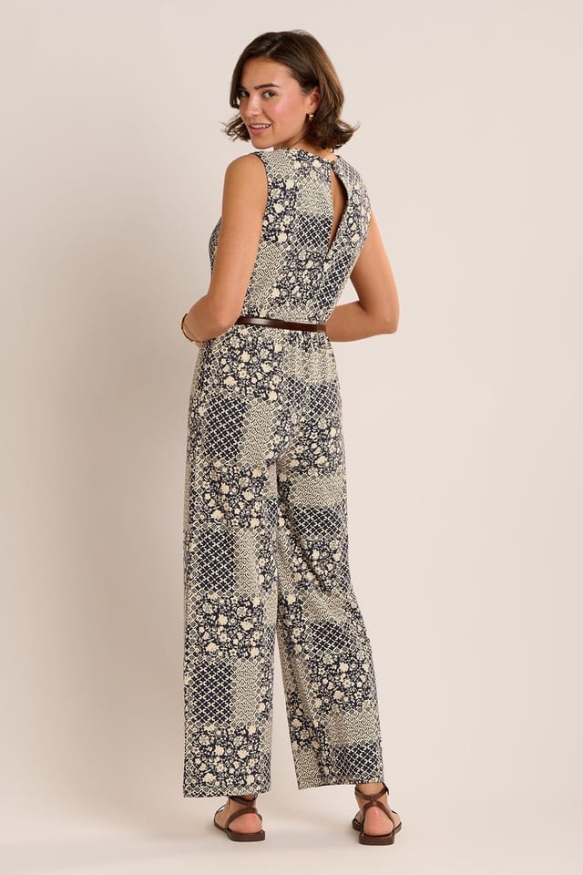 Brakeburn Brakeburn Women's AMANDA JUMPSUIT in Navy - 2