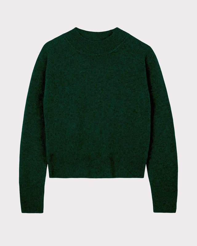 Kettlewell Kettlewell Women's Tina Merino Sweater in Bottle Green - 2