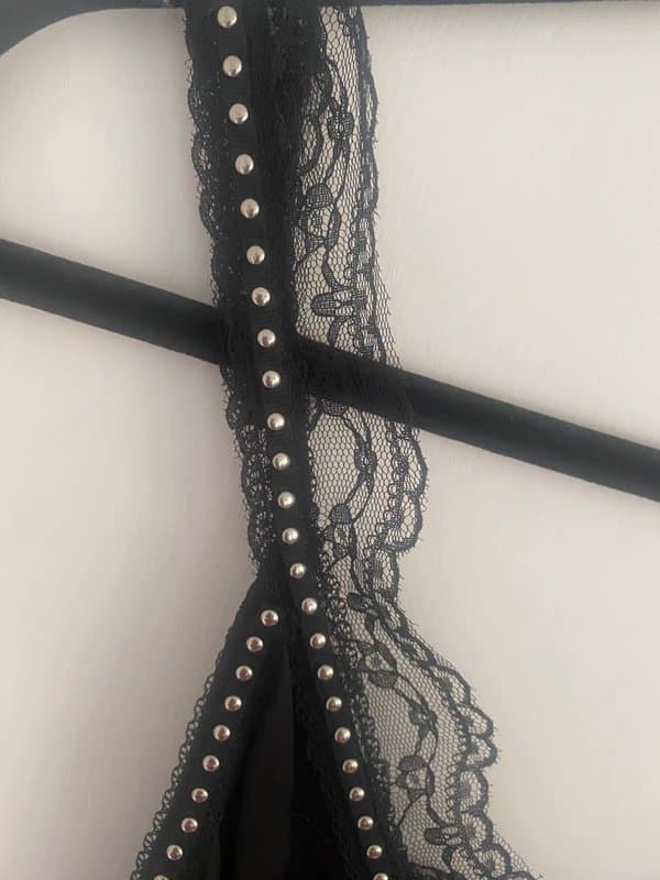 Never Fully Dressed Never fully dressed cut out lace studded dress