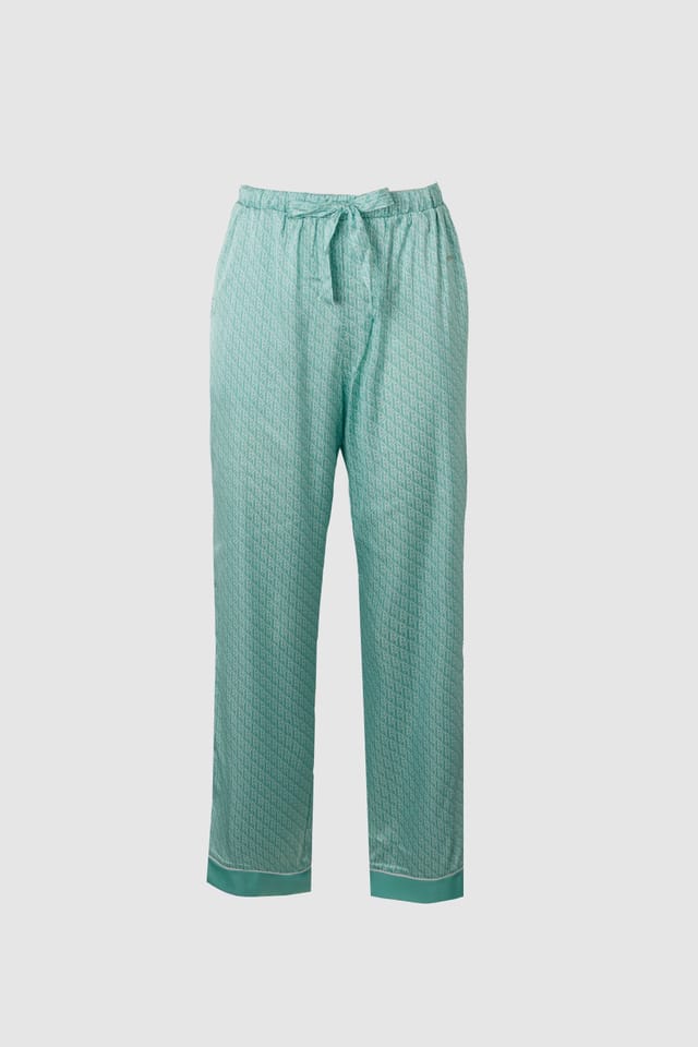 Ted Baker Ted Baker Women's Traditional Pyjama Aquifer Print in Turquoise - 2