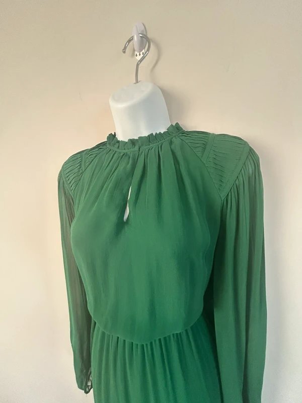 Mint Velvet New (no tags) Mint Velvet green midi dress- gorgeous details- UK 16- RRP £169 - 1