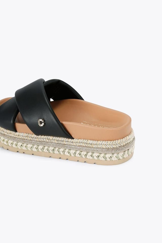 Carvela Carvela Women's 'Fascino Flatform' Flats in Black - 3