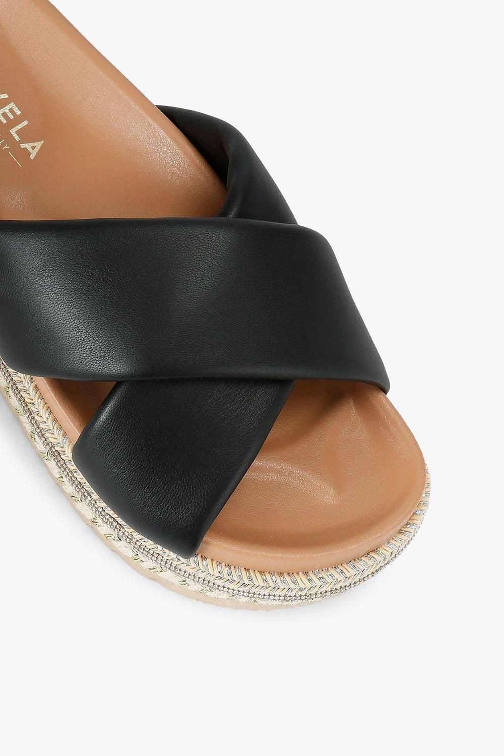 Carvela Carvela Women's 'Fascino Flatform' Flats in Black - 4