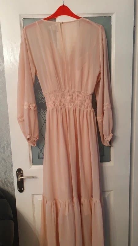 ASOS Asos, lined beautiful peach dress NEW
