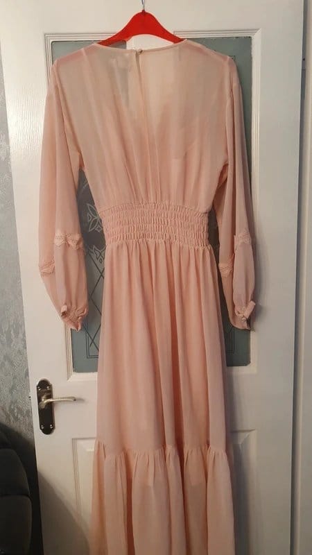 ASOS Asos, lined beautiful peach dress NEW - 1